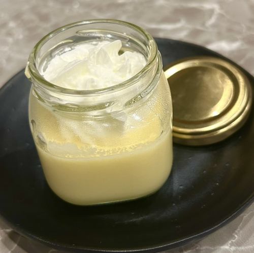 レアチーズプリン