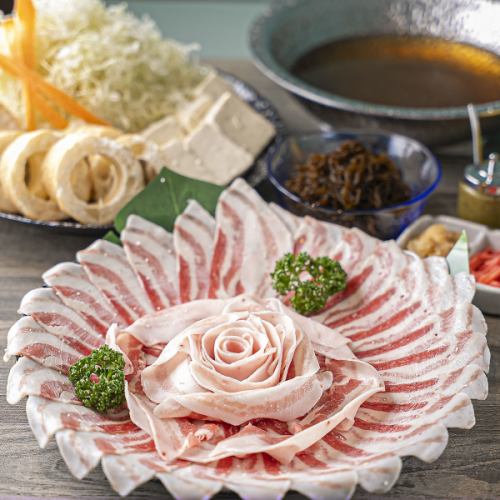 あぐー豚しゃぶしゃぶセット＜1人前＞