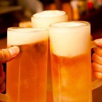 《得》単品お料理で飲み放題【単品飲み放題】お席2時間 1,760円(税込)