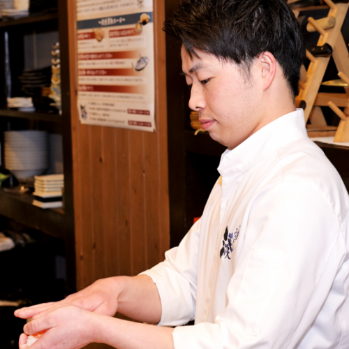 職人の握り寿司は絶品！