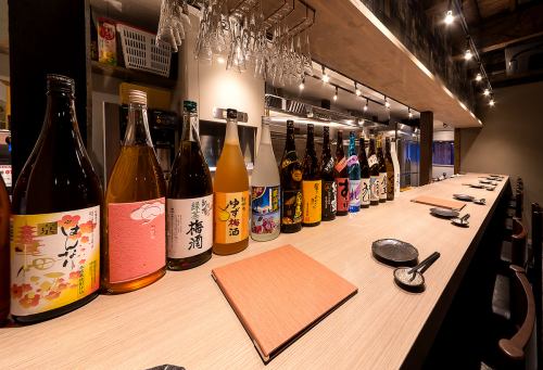 日本酒以外も多数ご用意しています