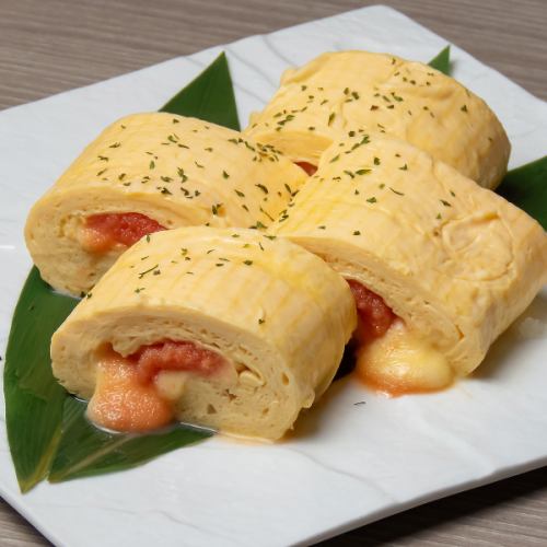 明太チーズだし巻き