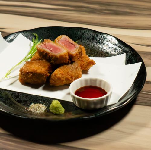 本鮪 ひとくちレアカツ 甘醤油&ハーブ塩＆山葵