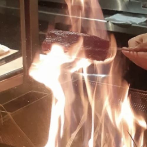 焼きたて 藁焼き!