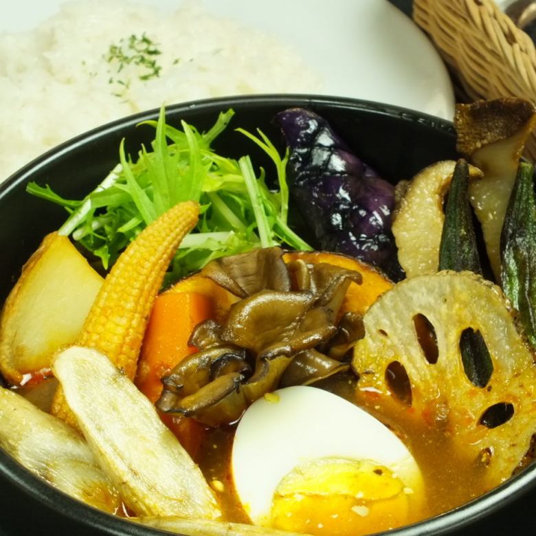 12 kinds of colorful vegetable curry