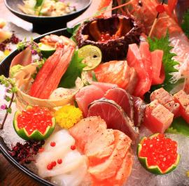 新鮮な魚介を使用したお料理の数々をお楽しみください！