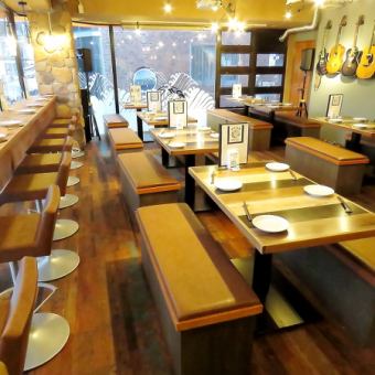 海鮮酒場UROKOは3階建て！各階にお席のご用意がございます！
