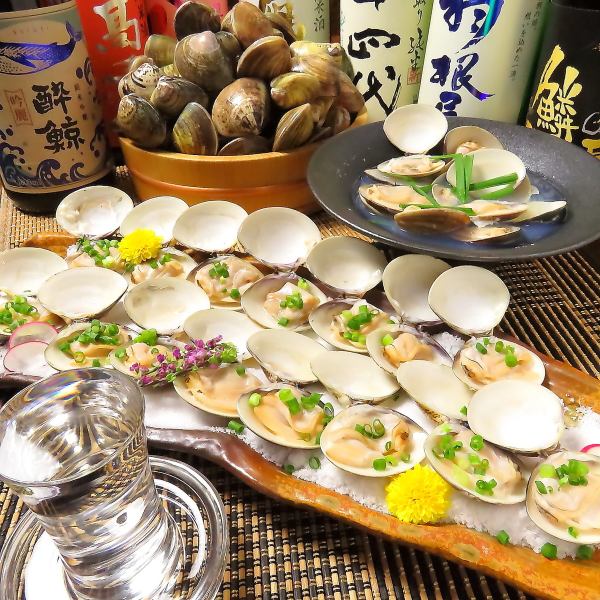 【海鮮酒場ＵＲＯＫＯイチオシ！】大栄水産直送の焼きはまぐり！