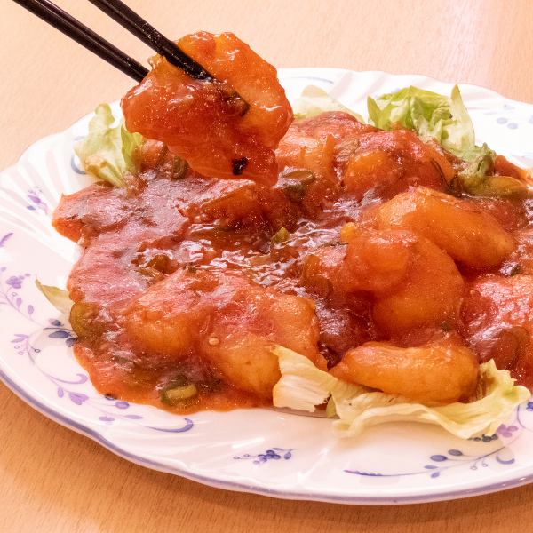 エビチリ