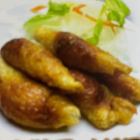 鶏皮餃子