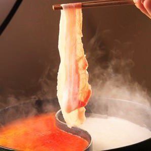 3月開始！美肌豆乳２色しゃぶしゃぶ【幸コース】3,500円★クーポン利用で飲み放題付き5,500円