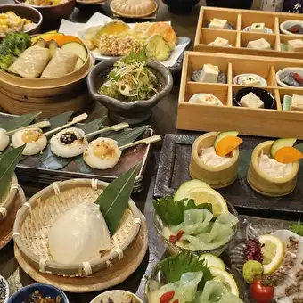 9月開始 半熟とろっと豆富食べ放題【秋の和-なごみ-コース】90分飲み放題付き5,000円