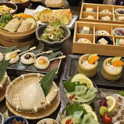 9月開始 半熟とろっと豆富食べ放題【秋の和-なごみ-コース】90分飲み放題付き5,000円