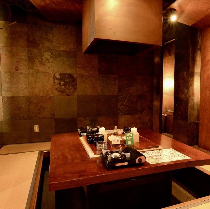 [Semi-private rooms available ◎] You can choose between sunken kotatsu and table seating.