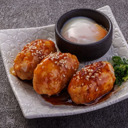 手ごね月見つくね