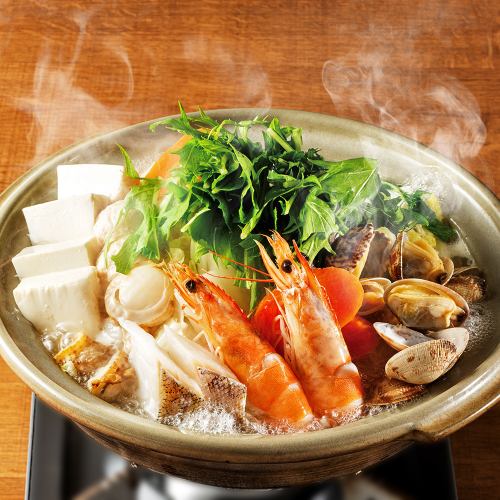 Seafood chanko nabe