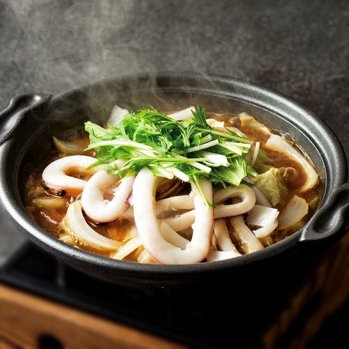 いかの漁師焼き/殻付あさりとあおさの陶板蒸し 各