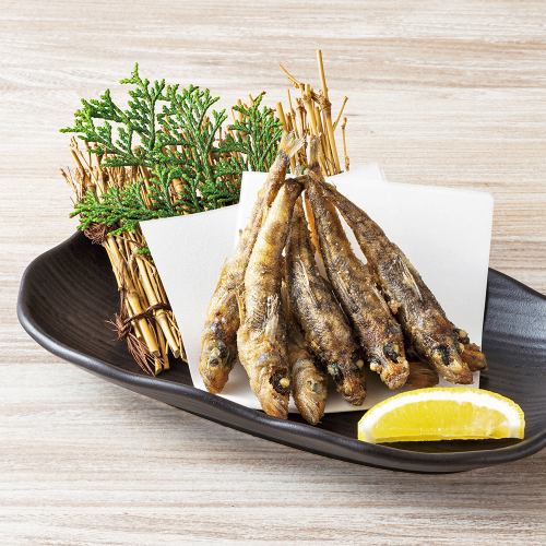 目光の唐揚げ
