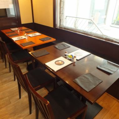 Fashionable interior that sticks to details is sure to shine SNS! Please talk with friends as well as dinner party and company banquet at family.