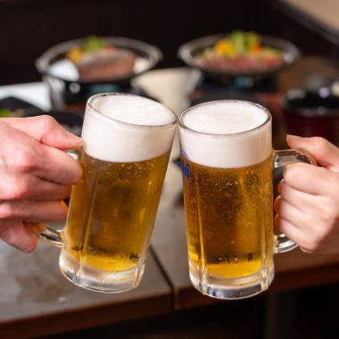 ディナー使いにも◎仕事終わりのサク飲みや仲間内の食事にもご利用いただいてます。