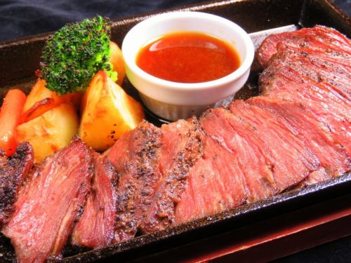 牛肉 sagari 鐵板燒 (100g)
