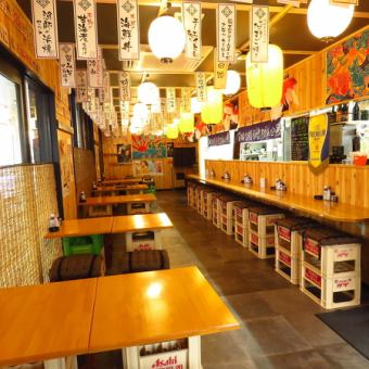 [Table seats] Various types of seats are available.The layout can be changed according to the scene and number of people, so please let us know your preference when making a reservation.We can accept reservations for up to 38 people! Please use it at company banquets and welcome and farewell parties ♪