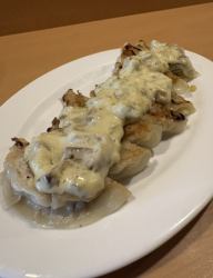 いぶりがっこタルタル餃子