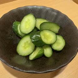 きゅうりの浅漬け