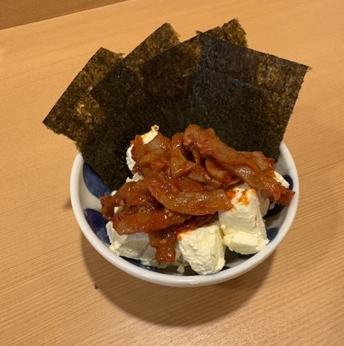 クリームチーズチャンジャ