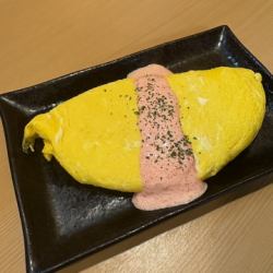 出汁入り明太オムレツ