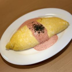 出汁入り明太オムレツ