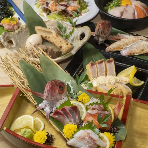 Course with unlimited drinks 3500 yen ~