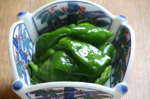 Pickled green pepper