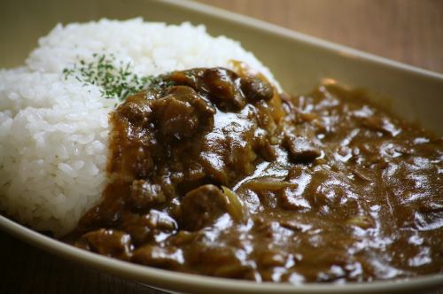 beef tendon curry rice