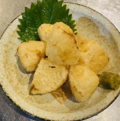 Deep-fried radish