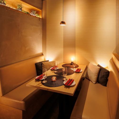 [Stylish modern space] We have various types of seats that can be reserved for 2 to 50 people ◎