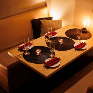 [Stylish modern space] We have various types of seats that can be reserved for 2 to 50 people ◎