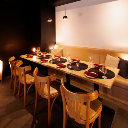 [Stylish modern space] We have various types of seats that can be reserved for 2 to 50 people ◎