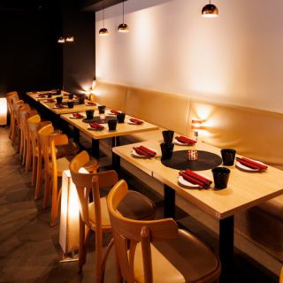 [Stylish modern space] We have various types of seats that can be reserved for 2 to 50 people ◎