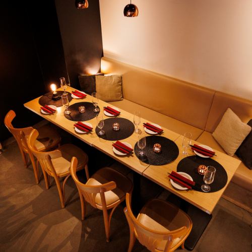 [Stylish modern space] We have various types of seats that can be reserved for 2 to 50 people ◎