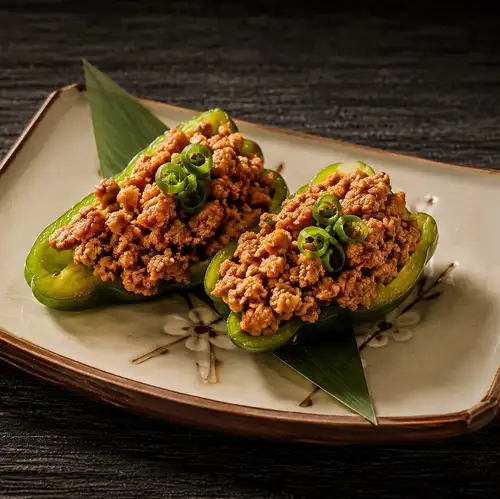 Cold stuffed bell peppers