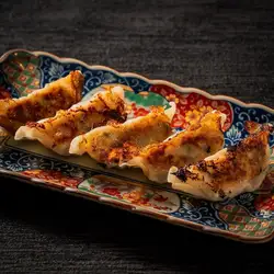 Black pork dumplings