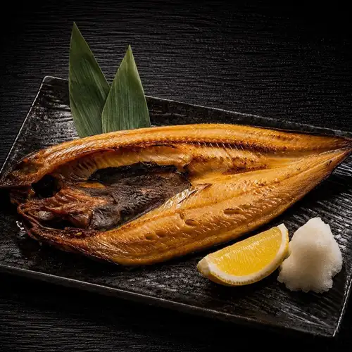 Grilled striped mackerel