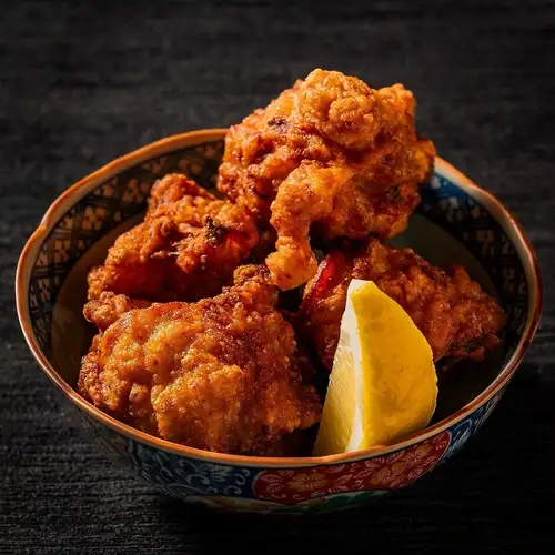 Deep-fried young chicken