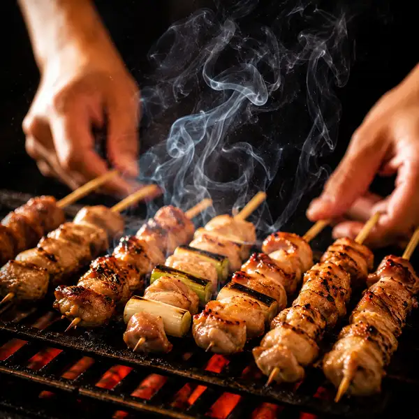 Yakitori, sashimi, robatayaki, horse sashimi, motsunabe (offal hot pot) ◎ Our proudest dishes