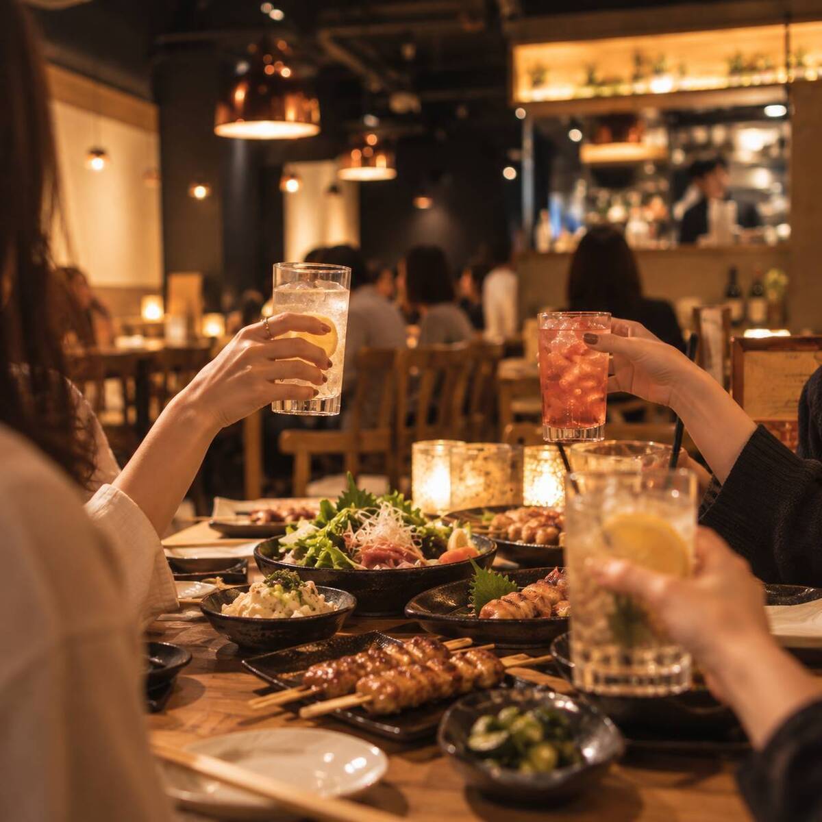 Perfect for dates and girls' nights out! Conveniently located just a 3-minute walk from Chiba Station.