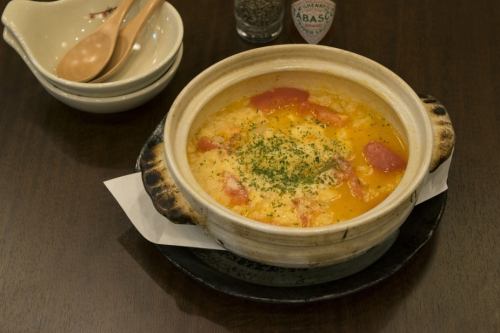 "Ichino Tomato Risotto ~ Japanese style ~" finished with 4 kinds of cheese