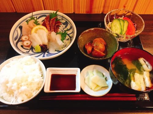 Sashimi set meal