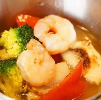 魚介のアヒージョ