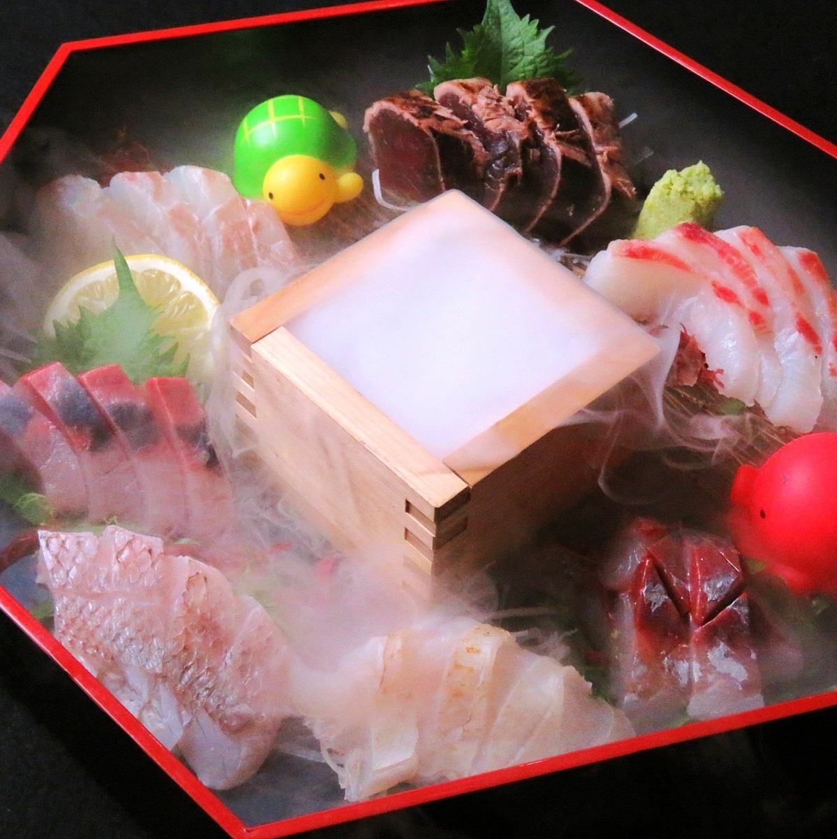 ご要望が多いため…なんと平日15名~貸切OK♪鮮魚×いくら×牡蠣の海の宝が満載!